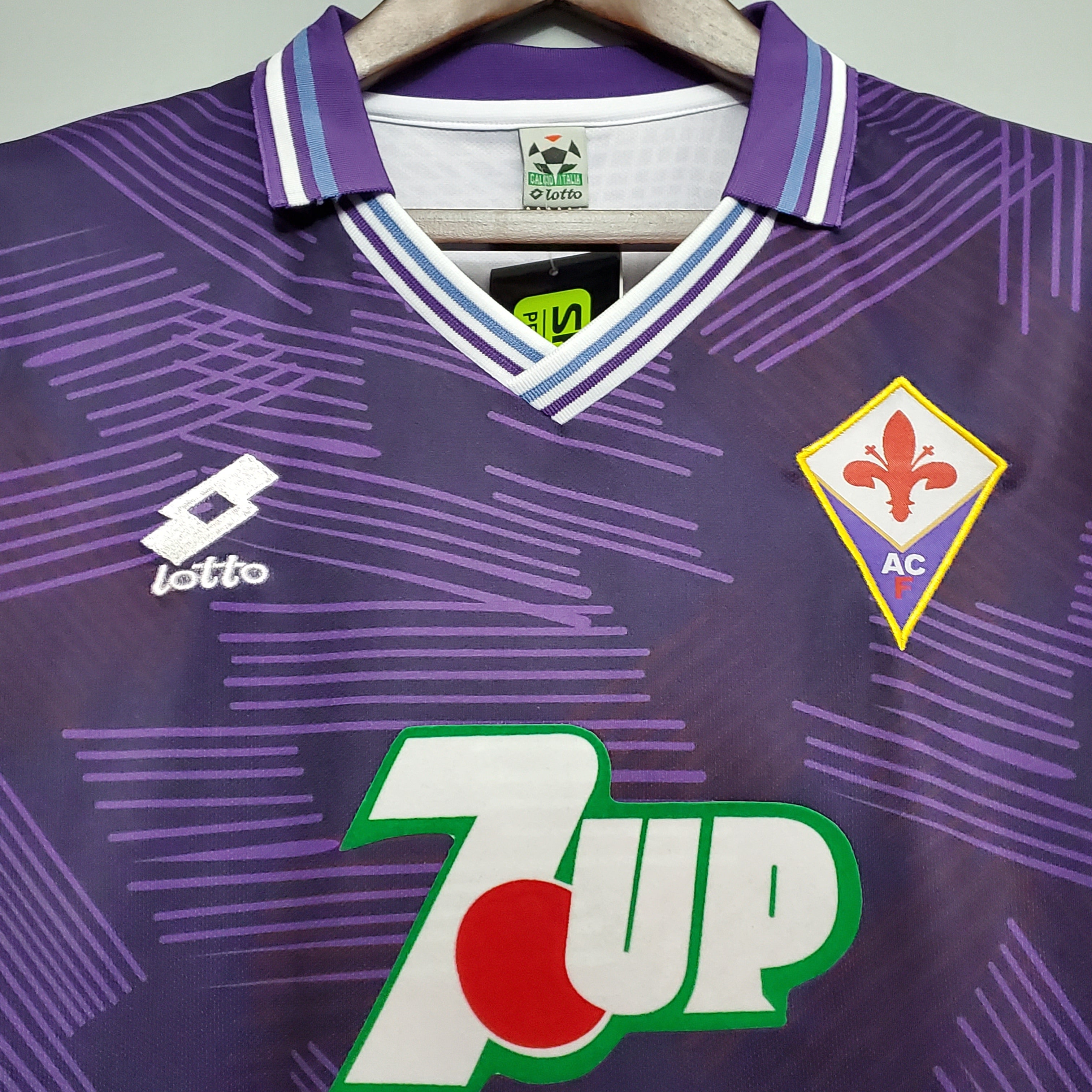 Fiorentina home jersey. Season 92/93