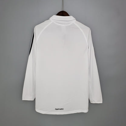 Real Madrid longsleeve home jersey. Season 05/06