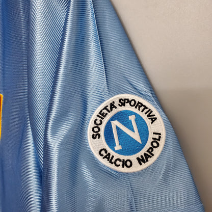 Napoli home jersey. Season 90/91
