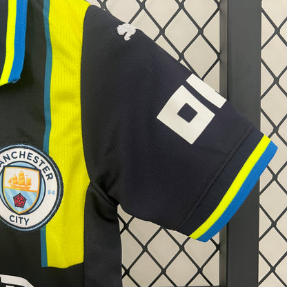 Manchester City away kids set. Season 24/25