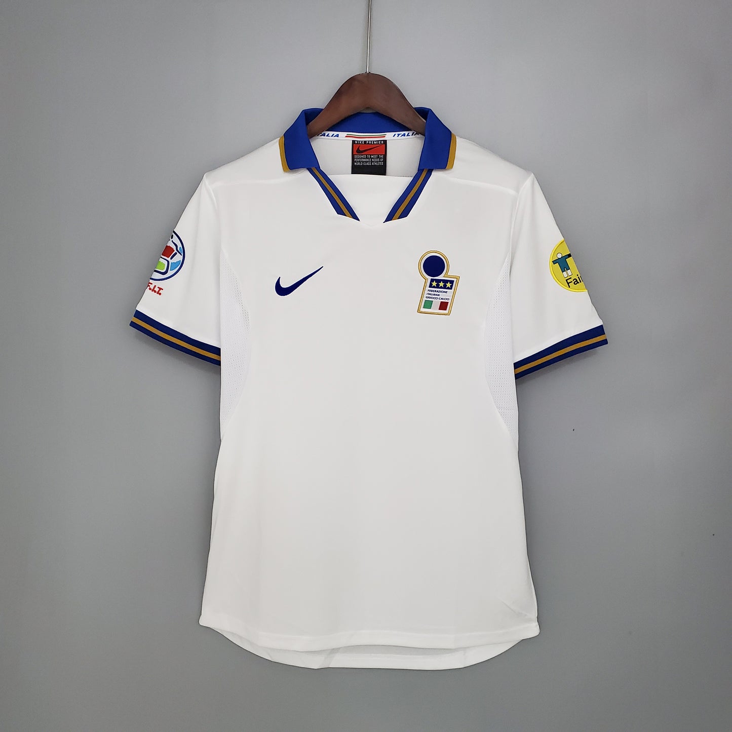 Italy EURO 1996 away jersey.