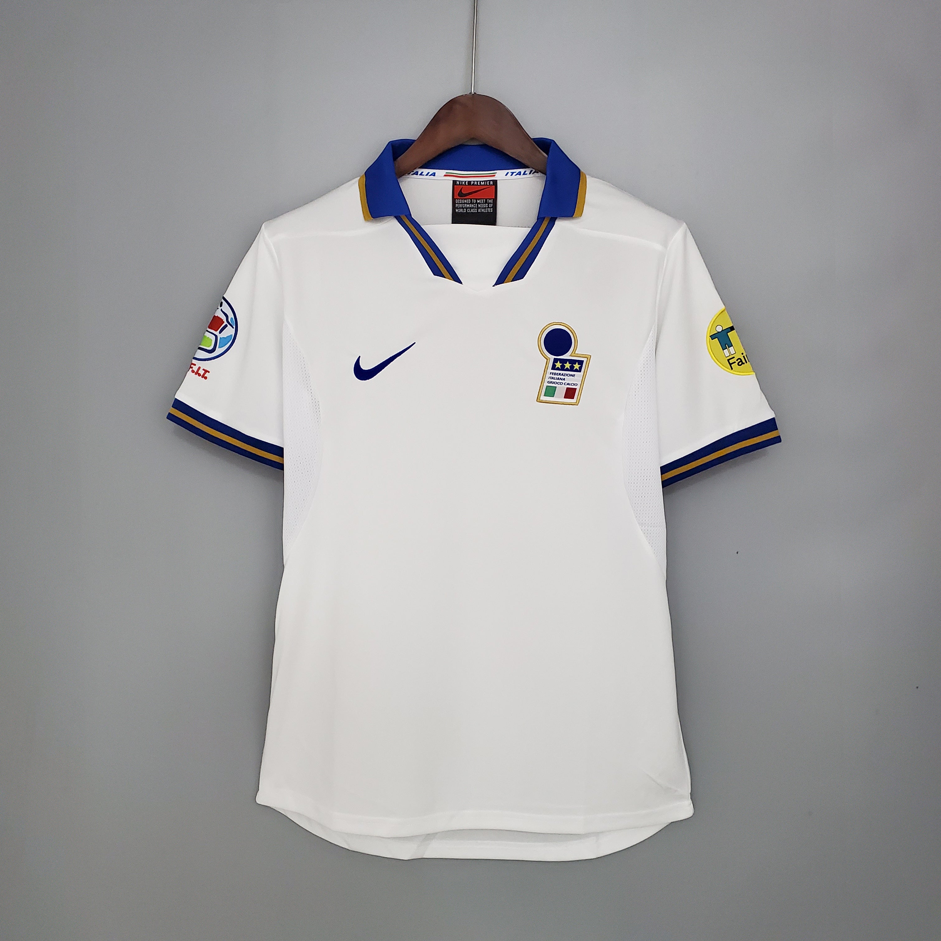Italy EURO 1996 away jersey.