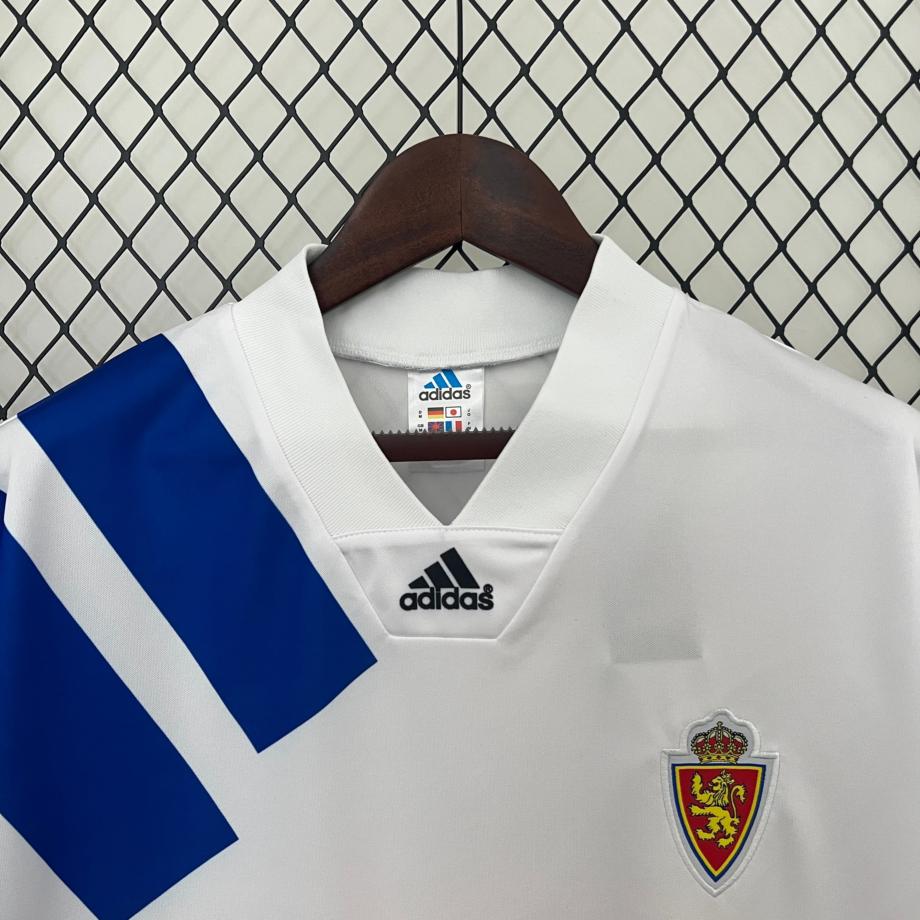 Real Zaragoza home jersey. Season 92/93