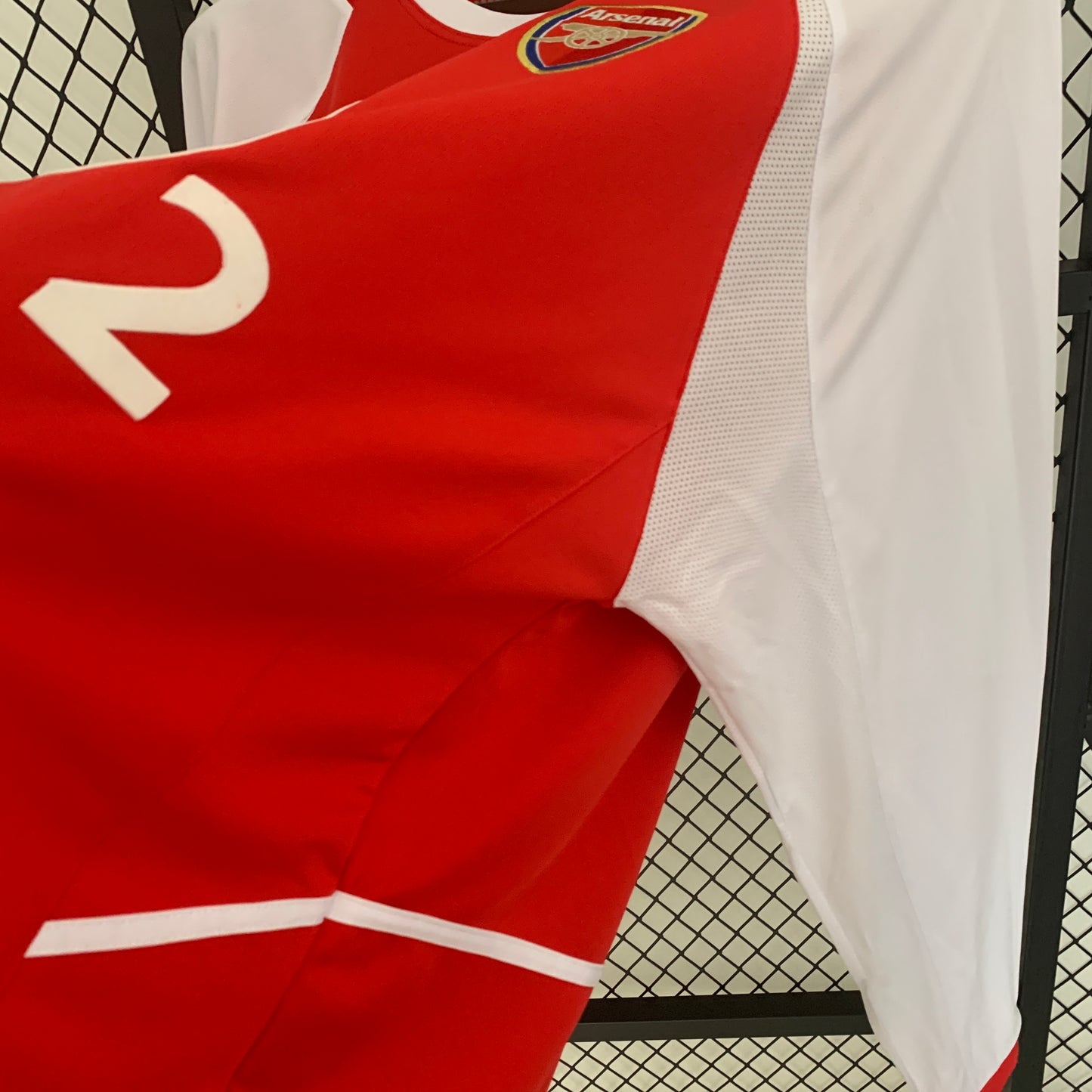 Arsenal longsleeve home jersey. Season 02/03