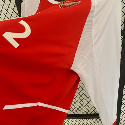 Arsenal longsleeve home jersey. Season 02/03