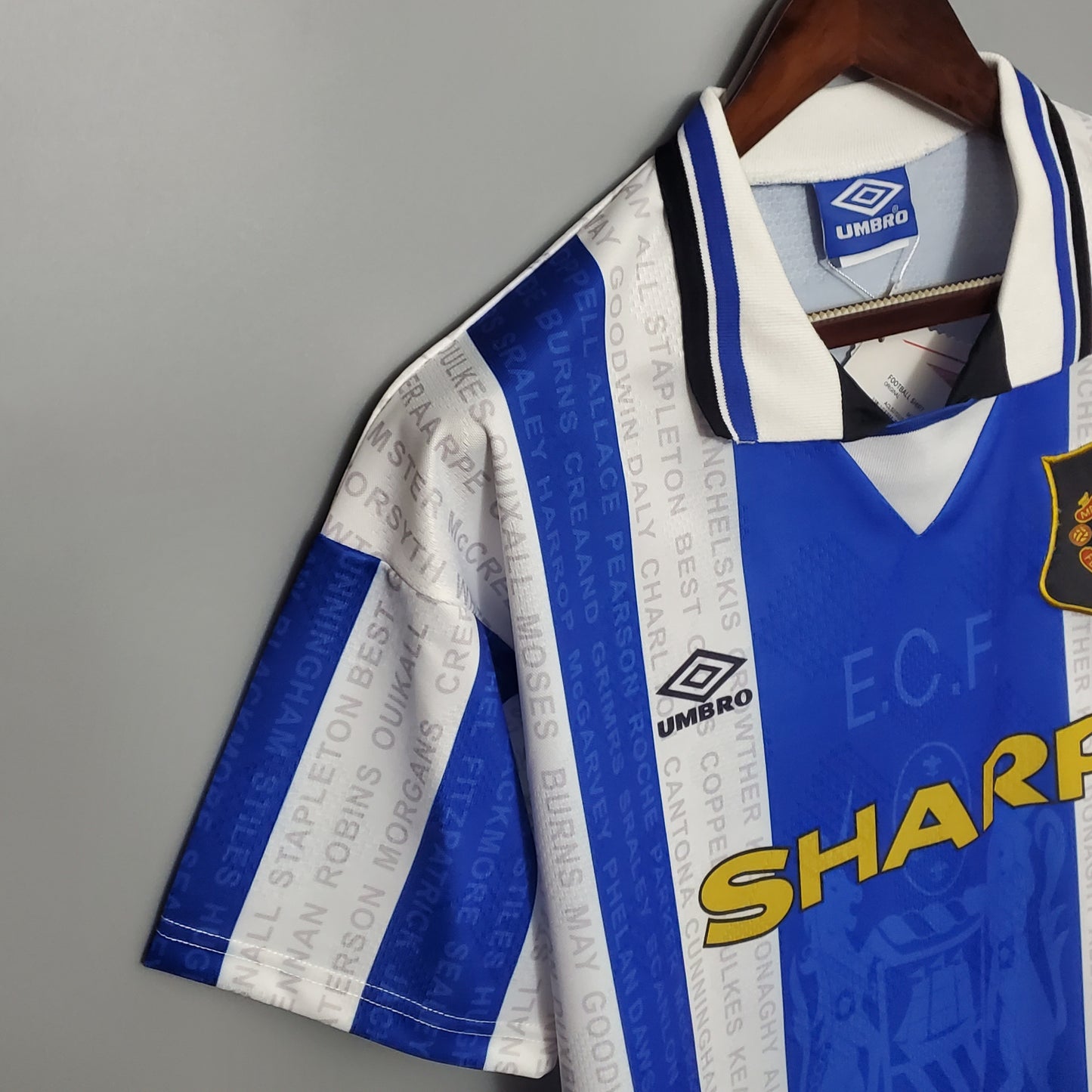 Manchester United away jersey. Season 94/96