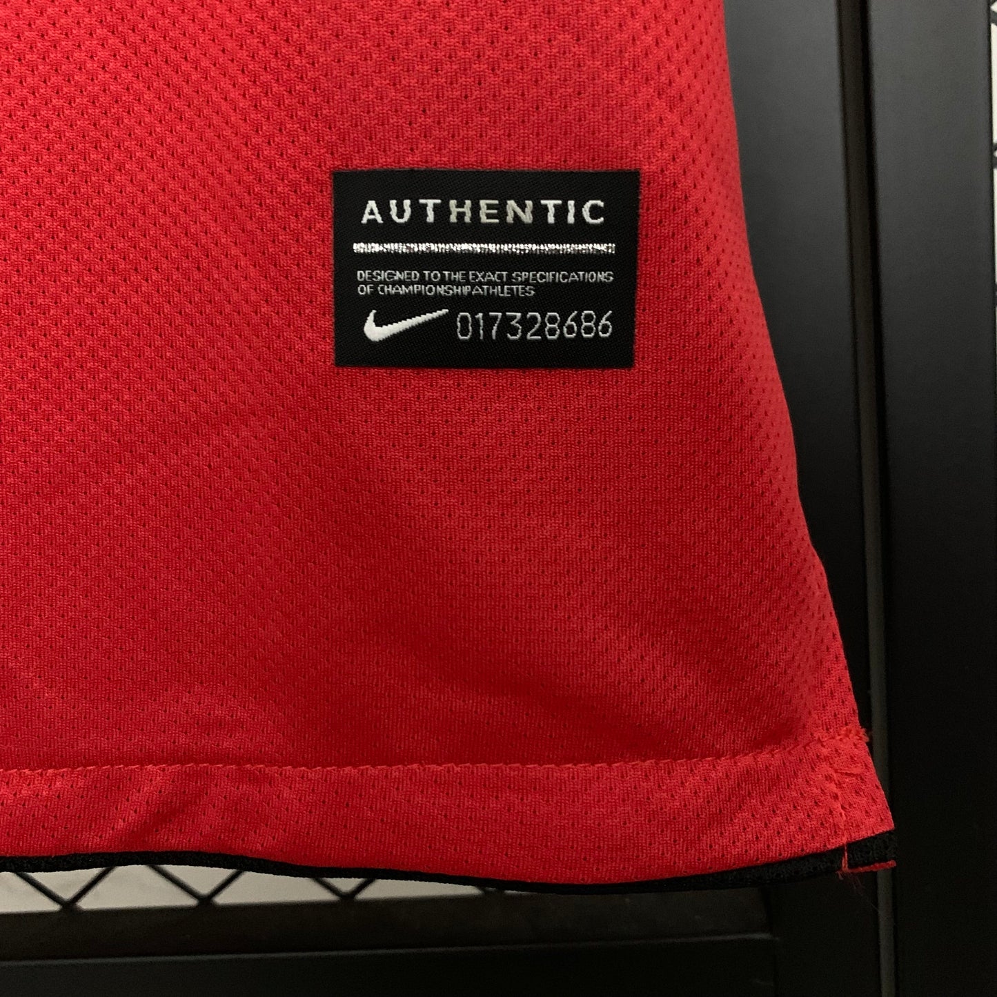 Manchester United home jersey. Season 10/11