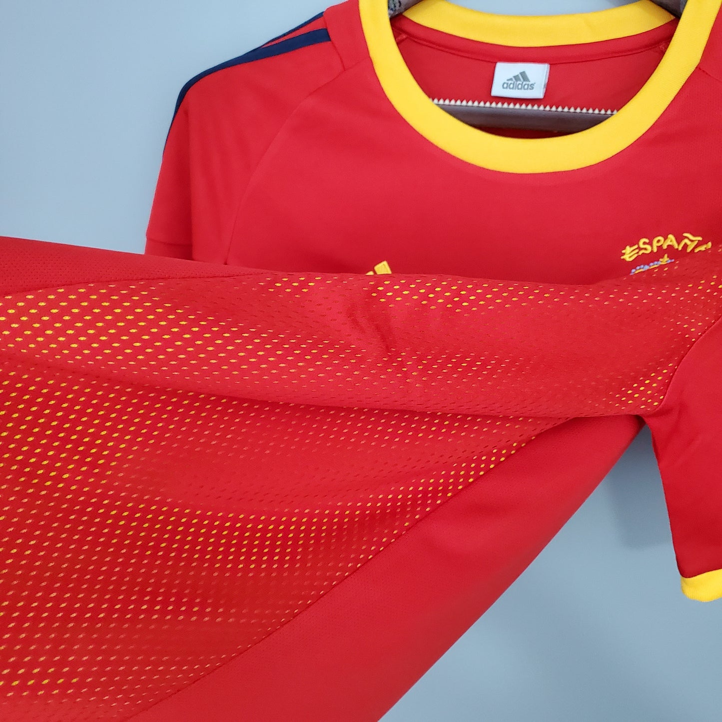 Spain 2002 home jersey.