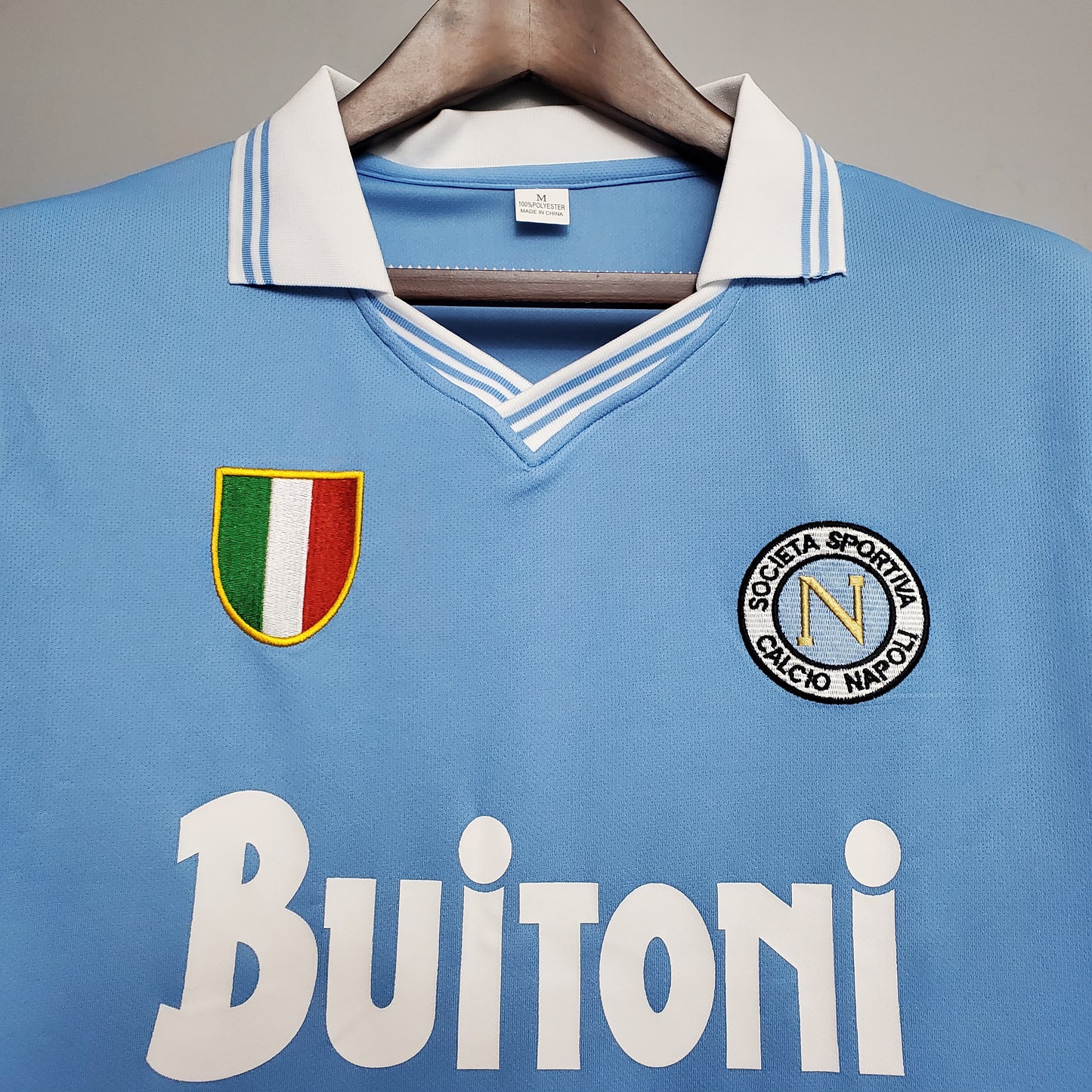 Napoli home jersey. Season 86/87