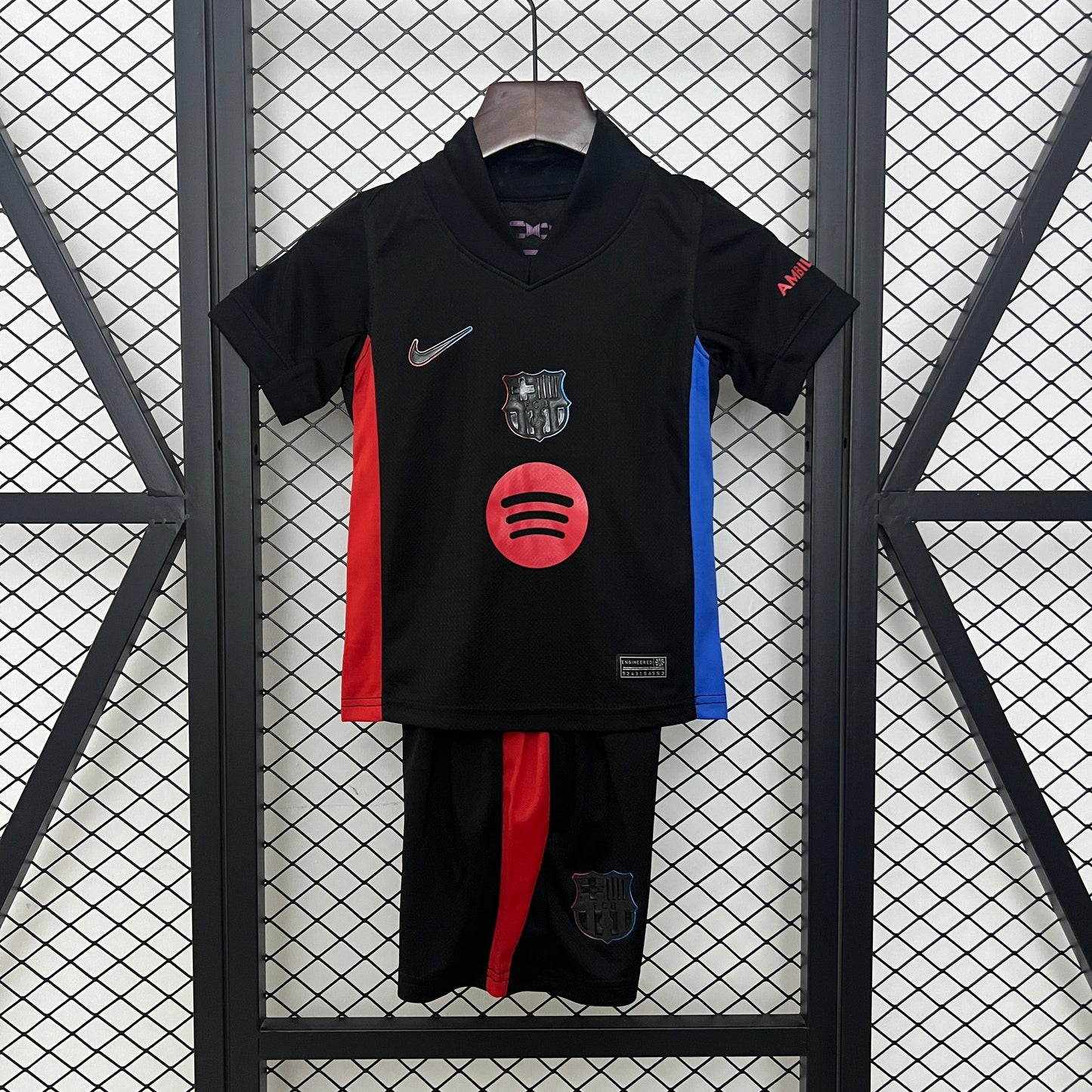 Barcelona away kids set. Season 24/25