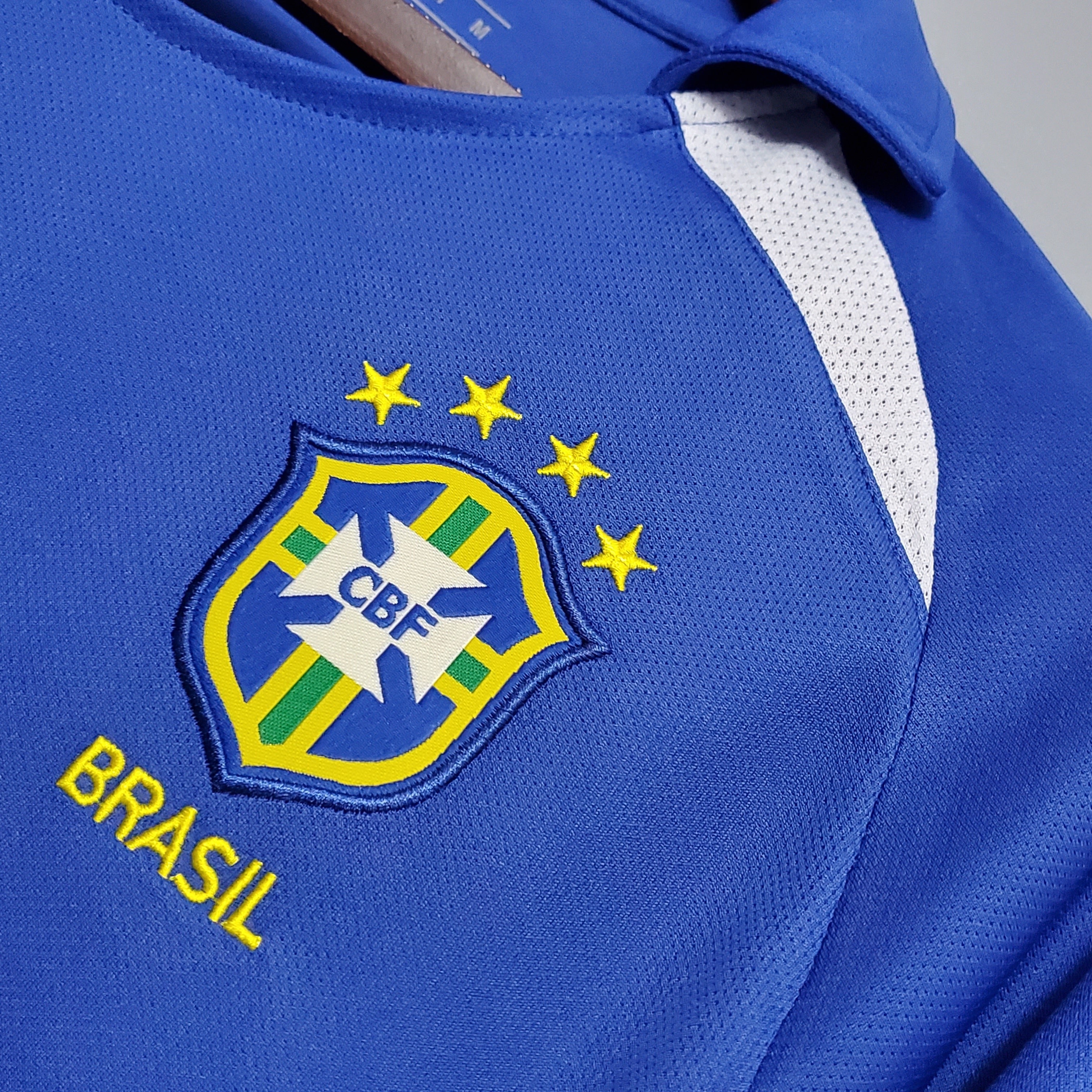 Brazil away jersey. Season 2002
