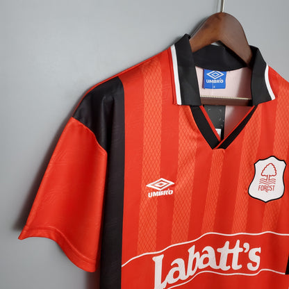 Nottingham Forrest home jersey. Season 95/96