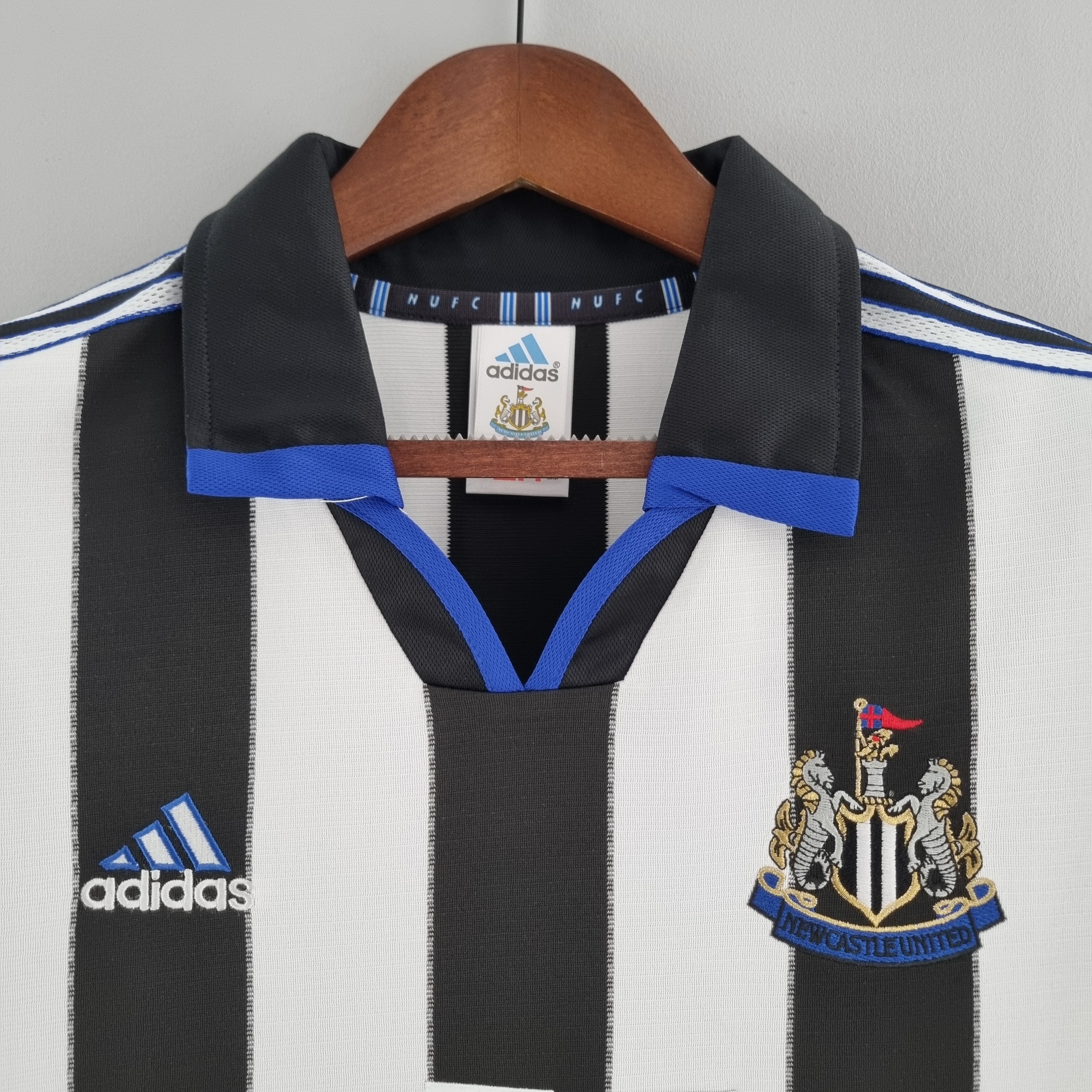 Newcastle United home jersey. Season 00/01