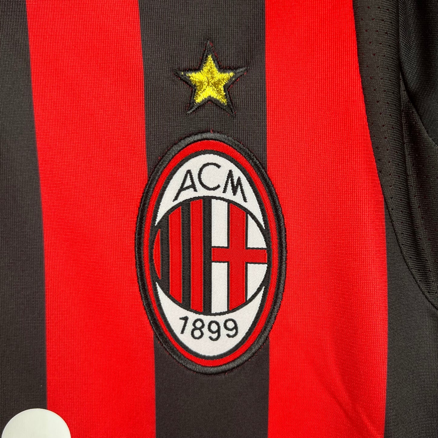 AC Milan longsleeve home jersey. Season 09/10