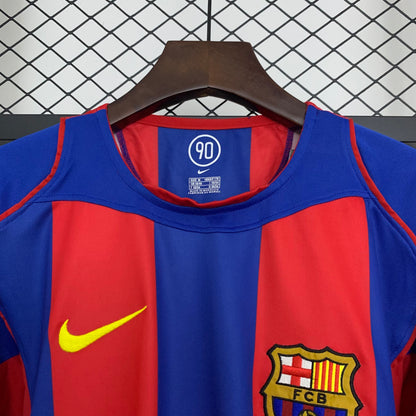 Barcelona home jersey. Season 04/05