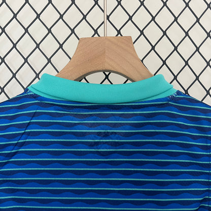 Brazil 2024 away kids set.