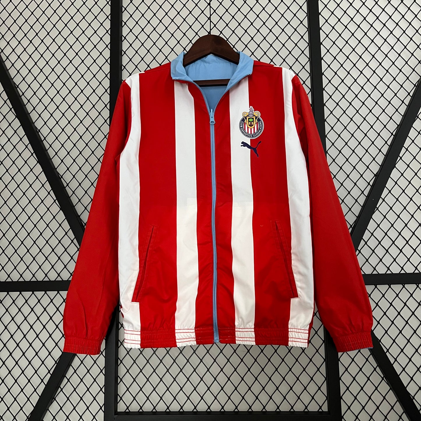 C.D. Guadalajara double-sided Windbreaker