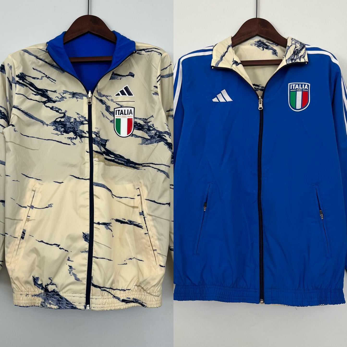 Italy double-sided Windbreaker