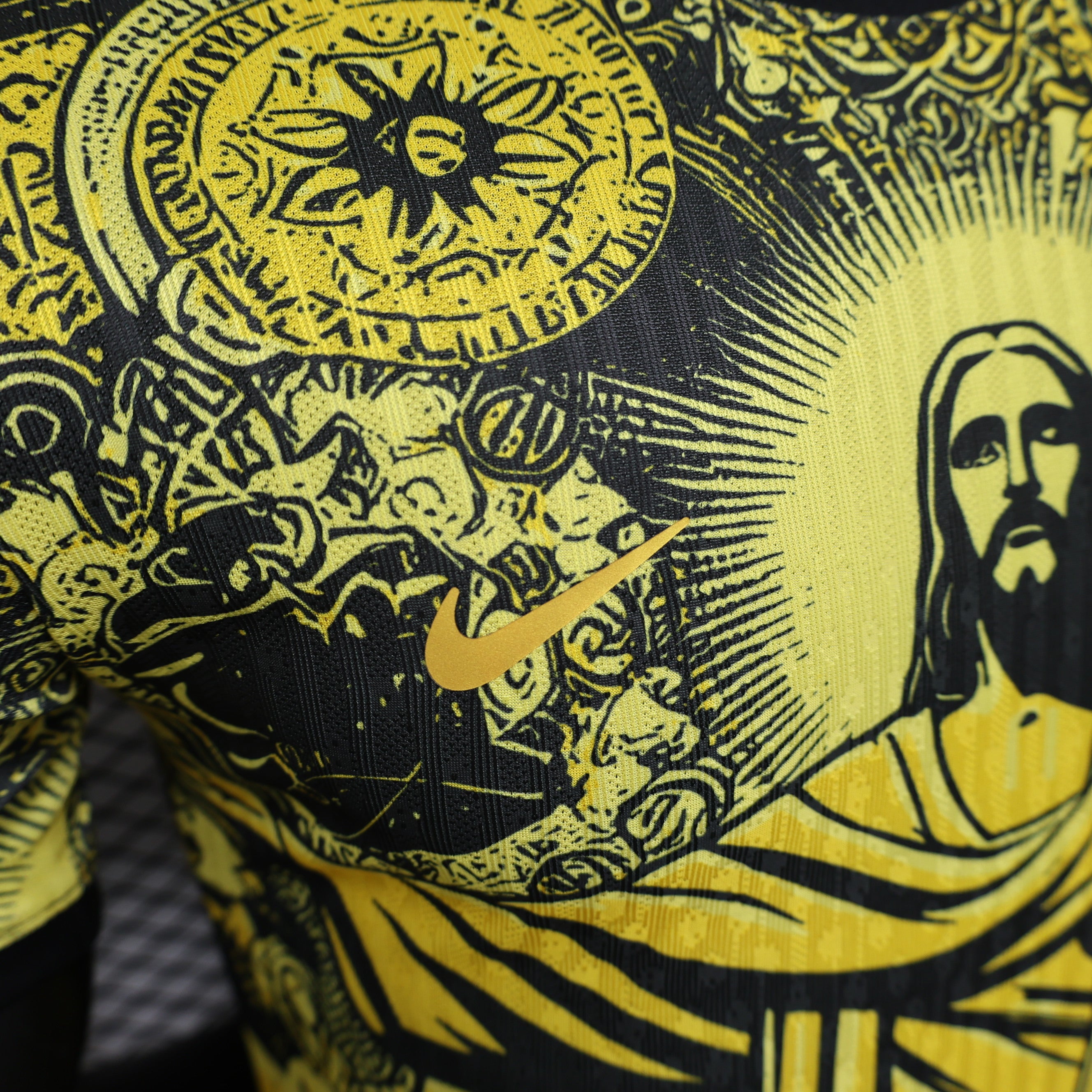 Brazil Jesus Special Edition jersey. (Player version)