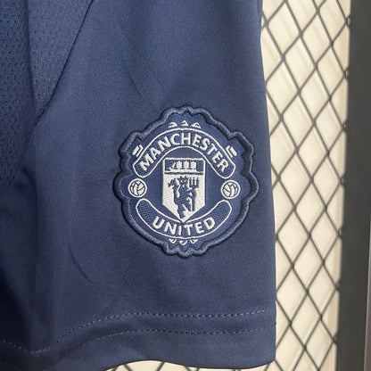 Manchester United away kids set. Season 24/25