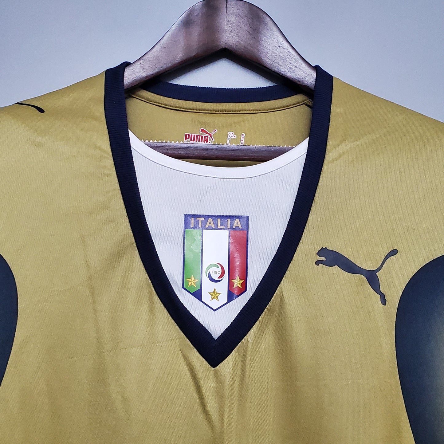 Italy home goalkeeper jersey. Season 06/07