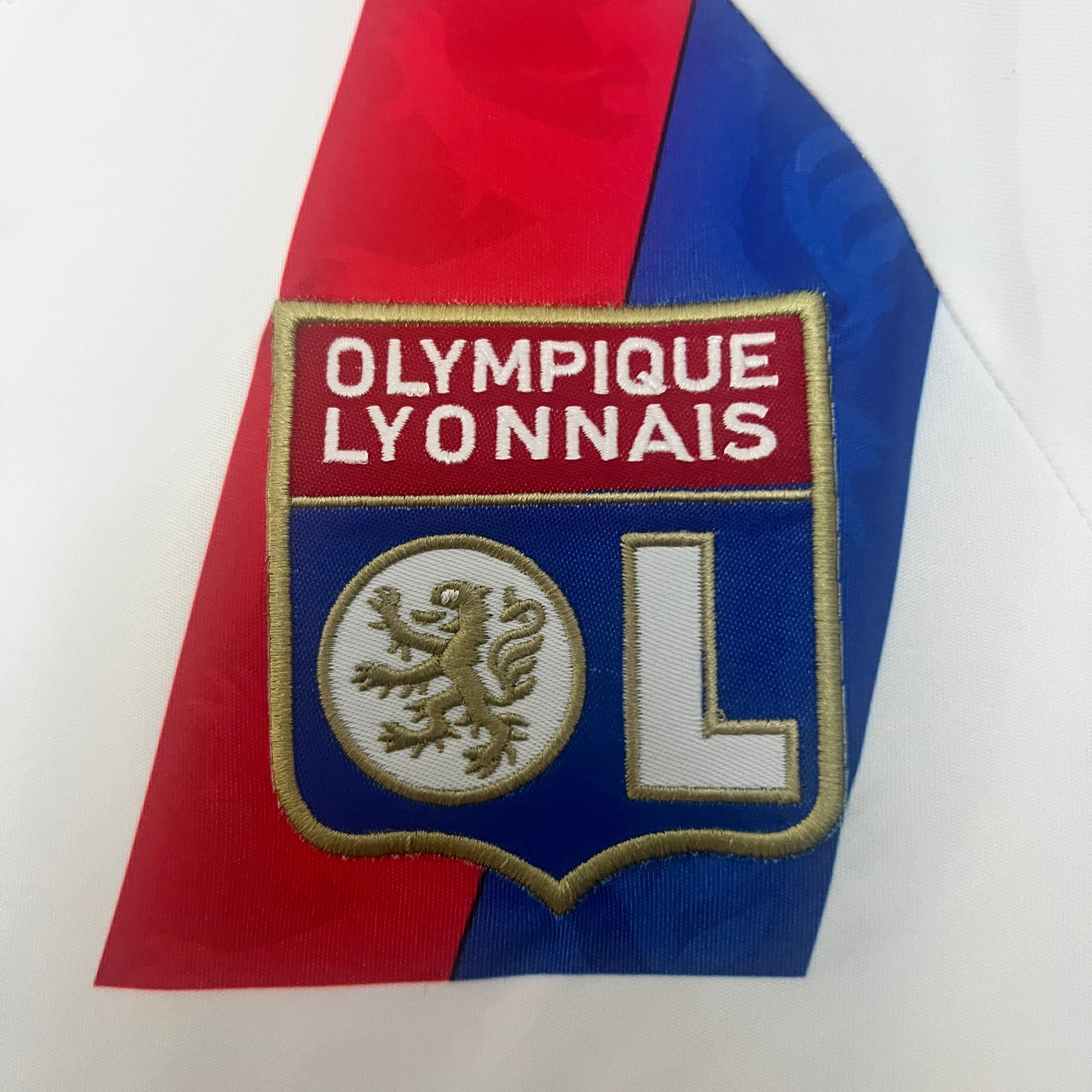 Olympique Lyon home jersey. Season 10/11