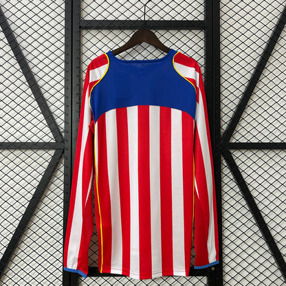 Atletico Madrid longsleeve home jersey. Season 04/05