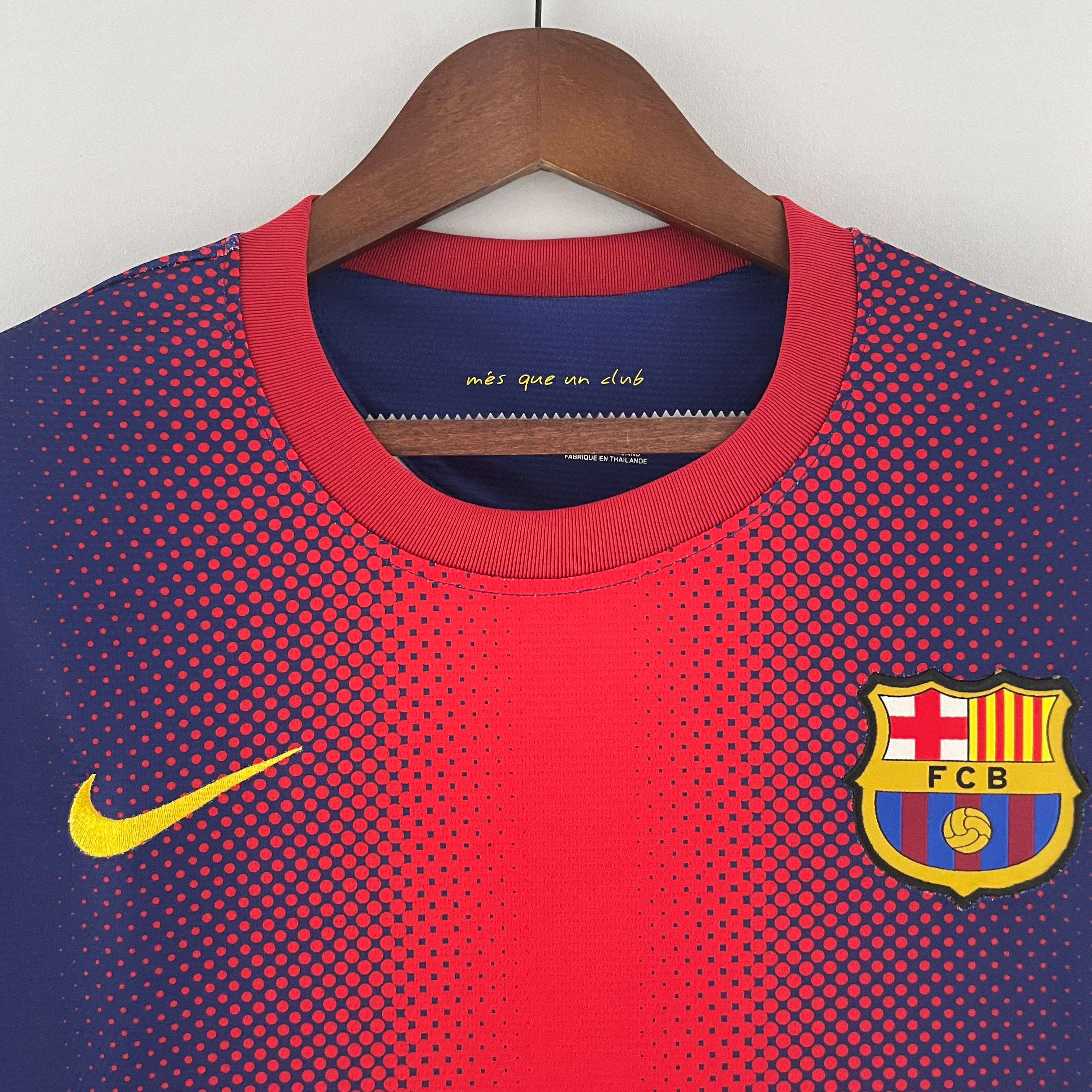 Barcelona longsleeve home jersey. Season 12/13