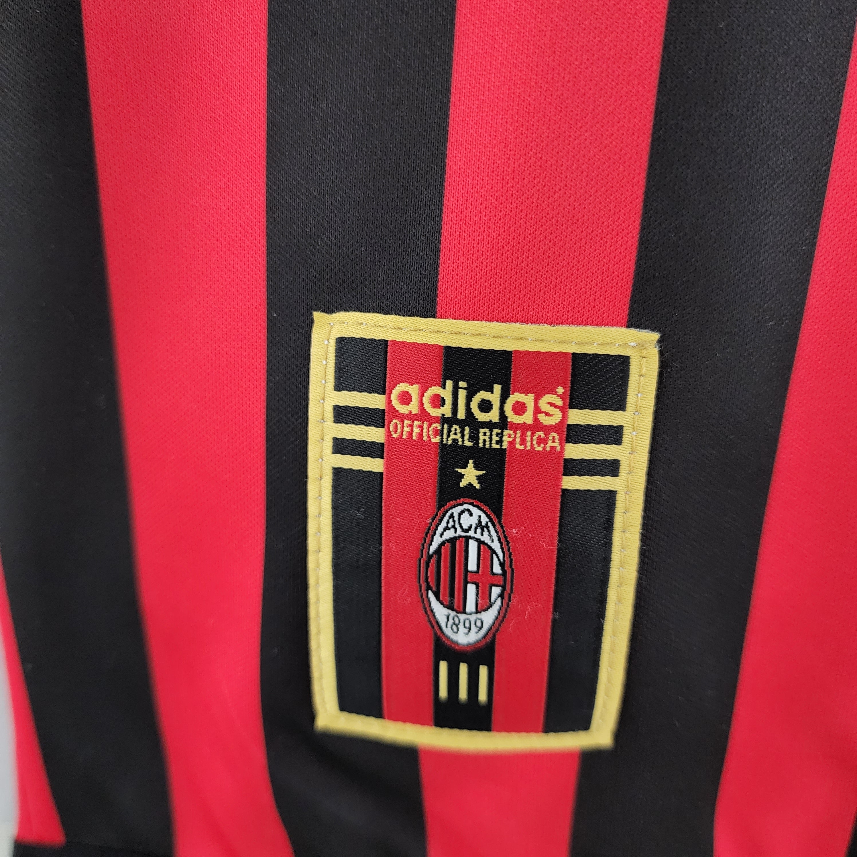 AC Milan longsleeve home jersey. Season 99/00