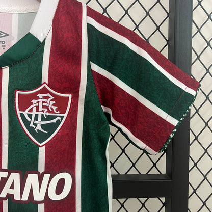 Fluminense home kids set. Season 24/25