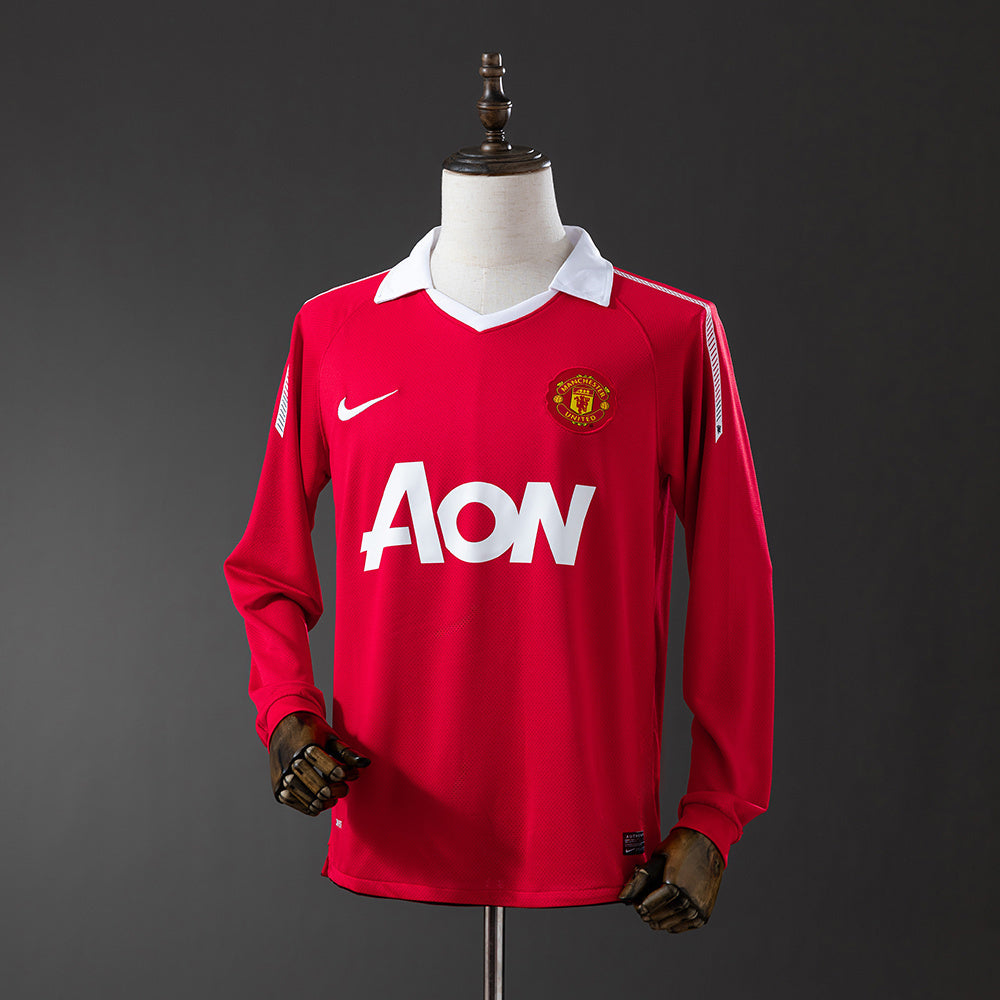 Manchester United longsleeve home jersey. Season 10/11