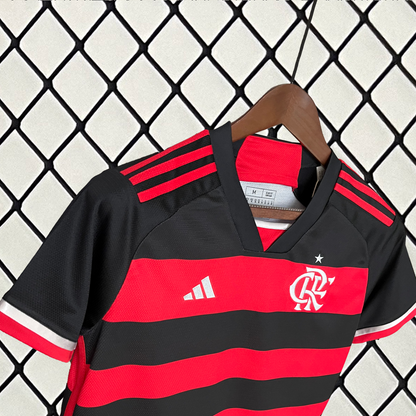 Flamengo home jersey for women. Season 24/25