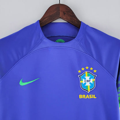 Brasil away jersey for women. Season 21/22