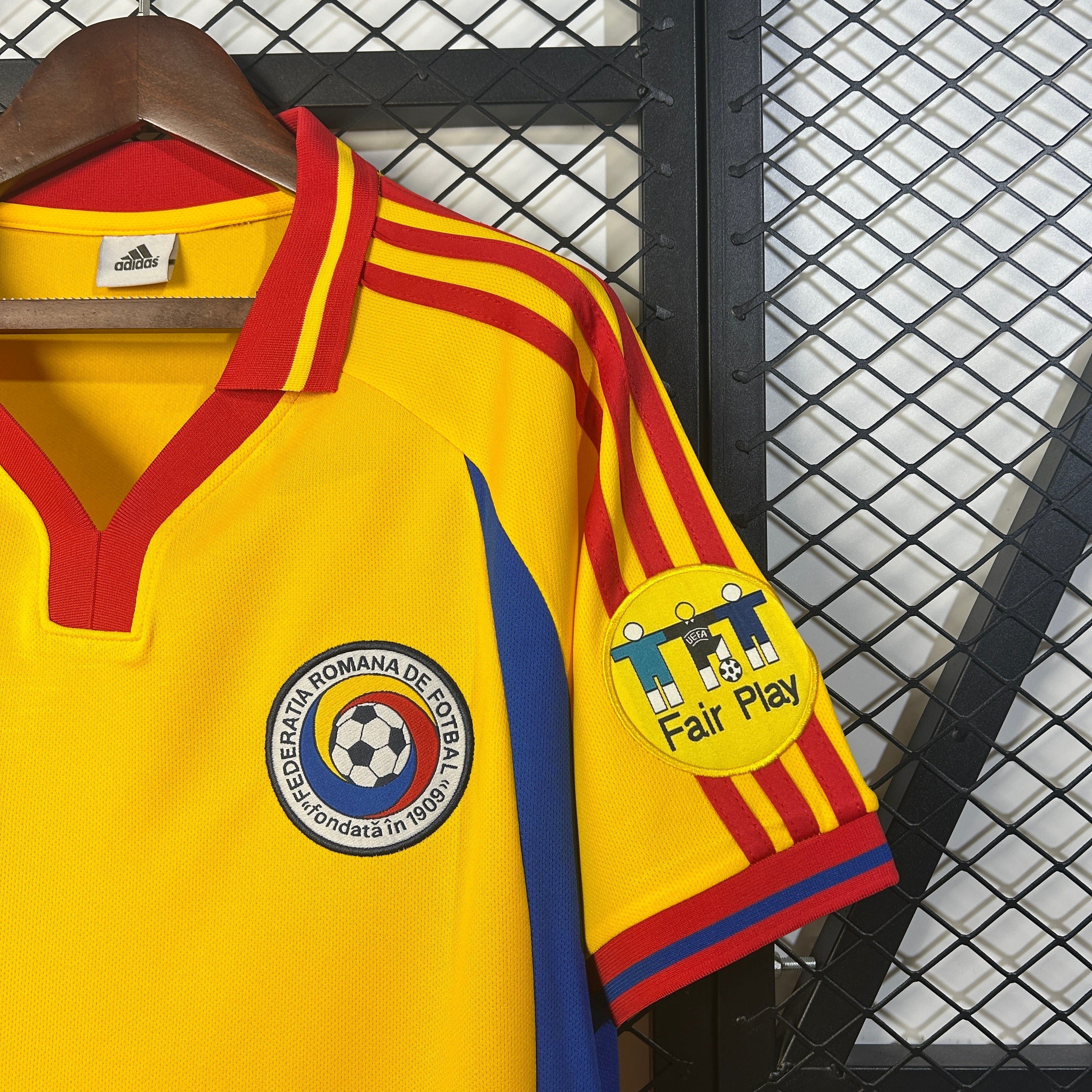 Romania home jersey. Euro 2000