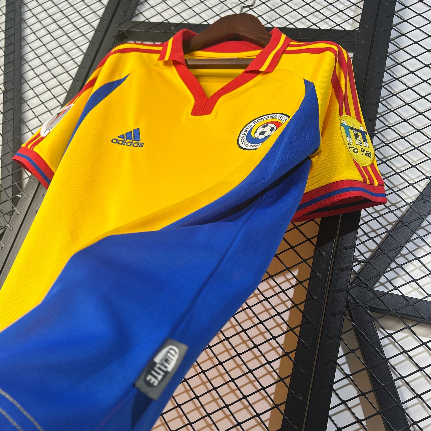Romania home jersey. Euro 2000