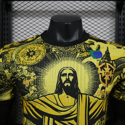 Brazil Jesus Special Edition jersey. (Player version)
