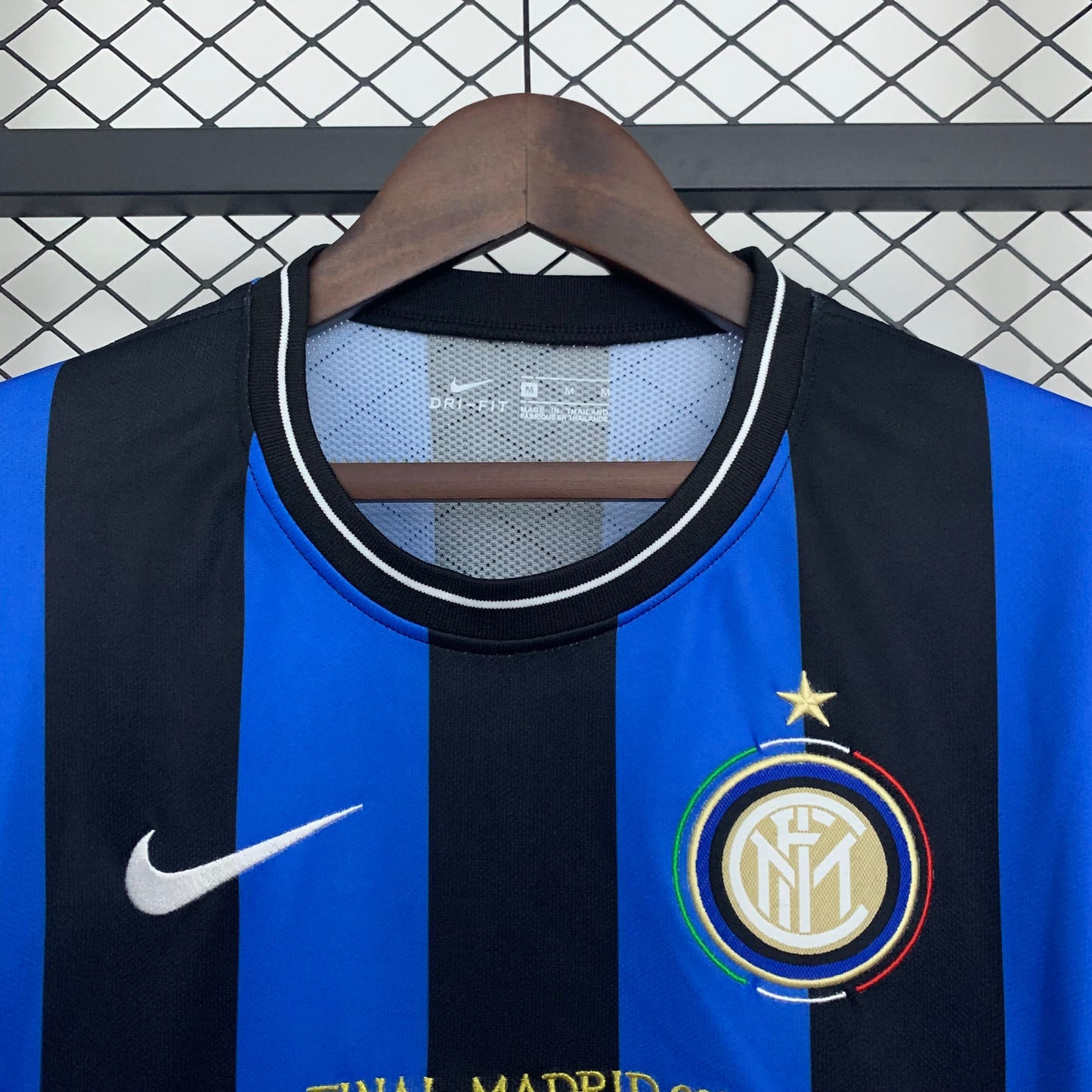 Inter Milan longsleeve 2010 Champions League final home jersey.