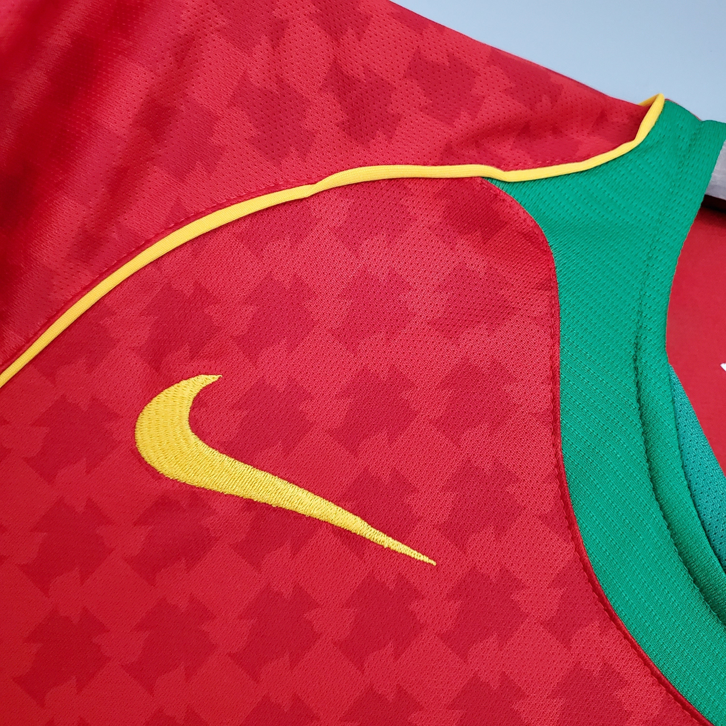Portugal home jersey. Season 2004
