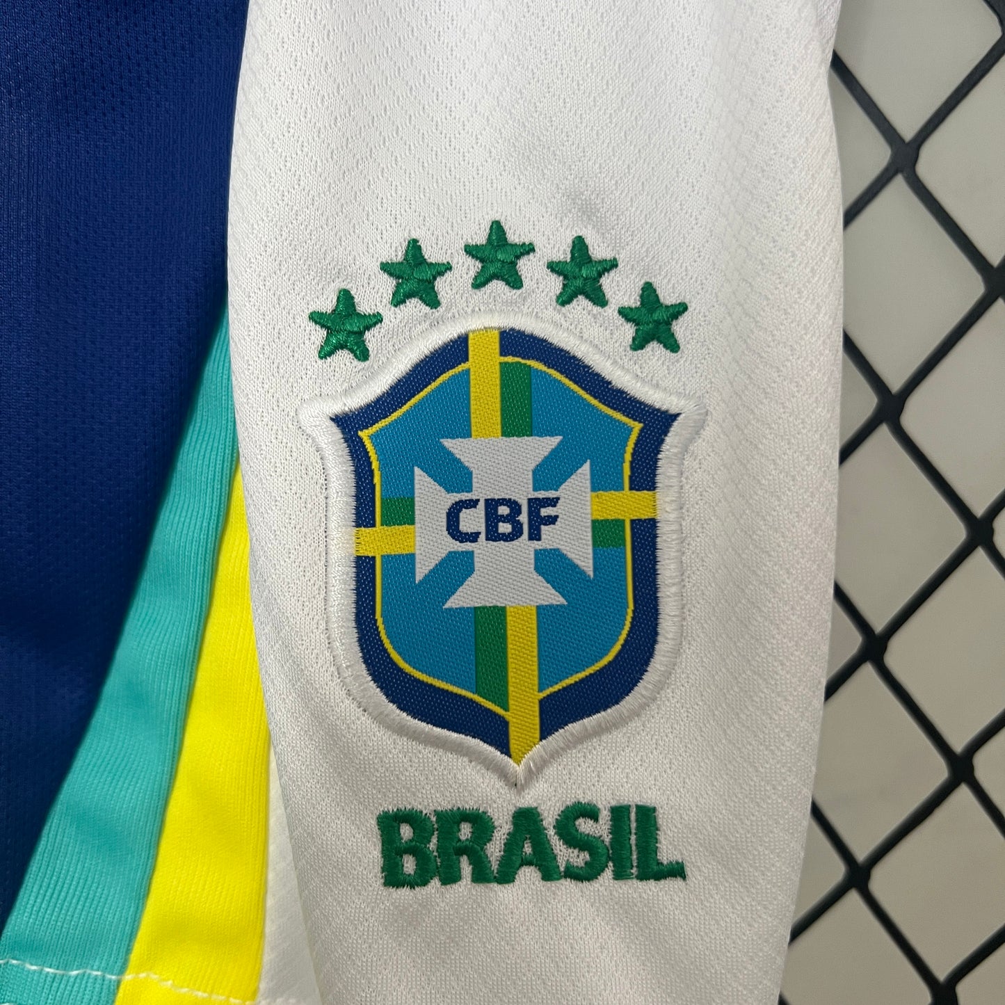 Brazil 2024 away kids set.