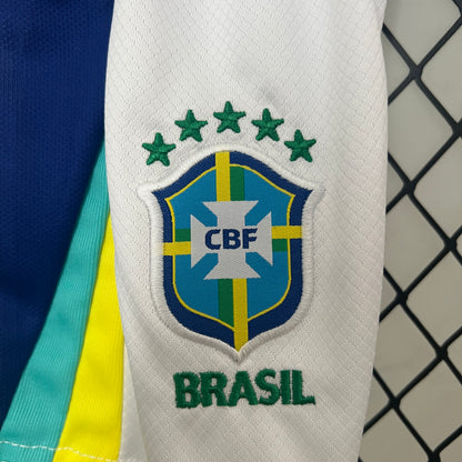 Brazil 2024 away kids set.