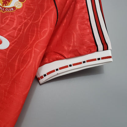 Manchester United home jersey. Season 91/92