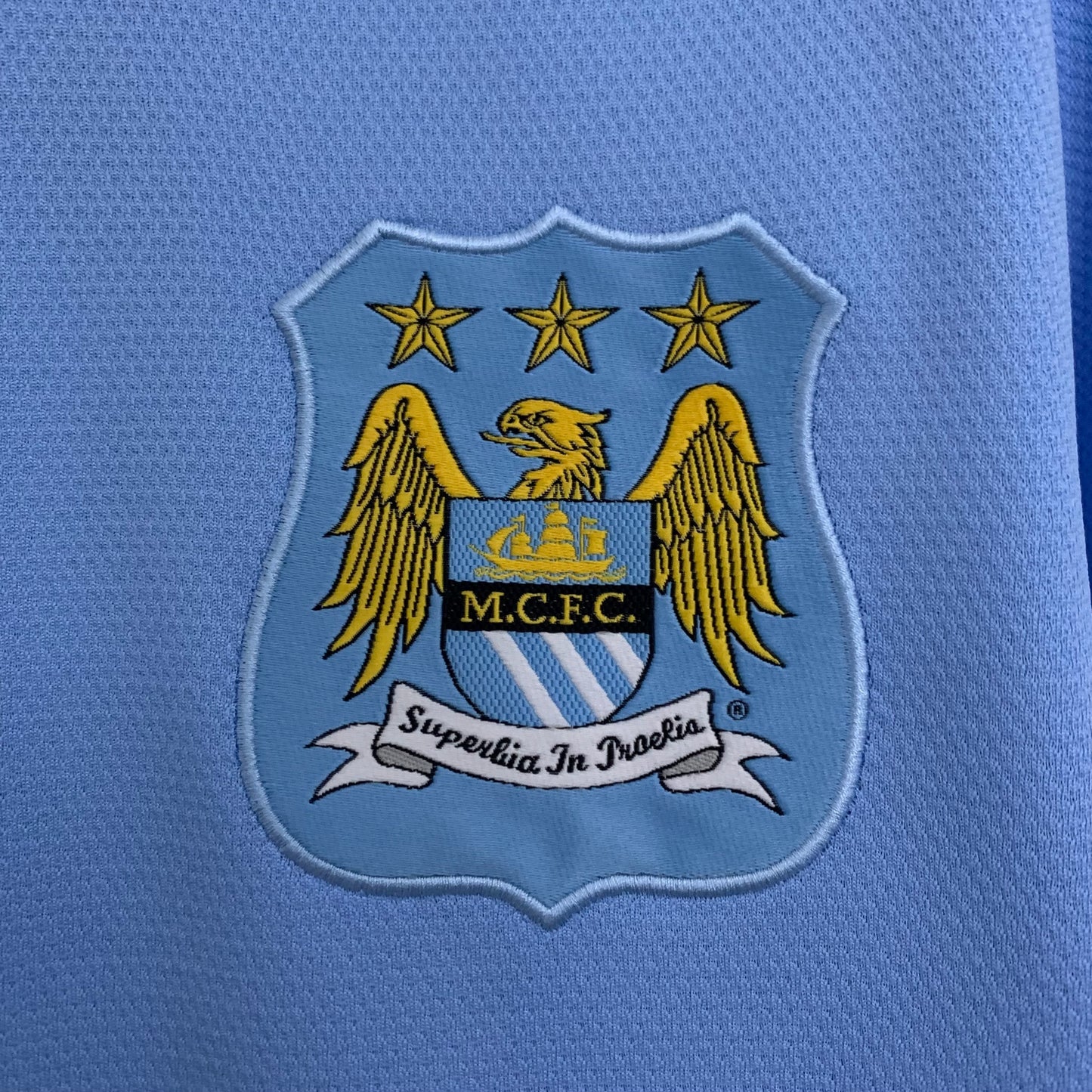 Manchester City home jersey. Season 13/14