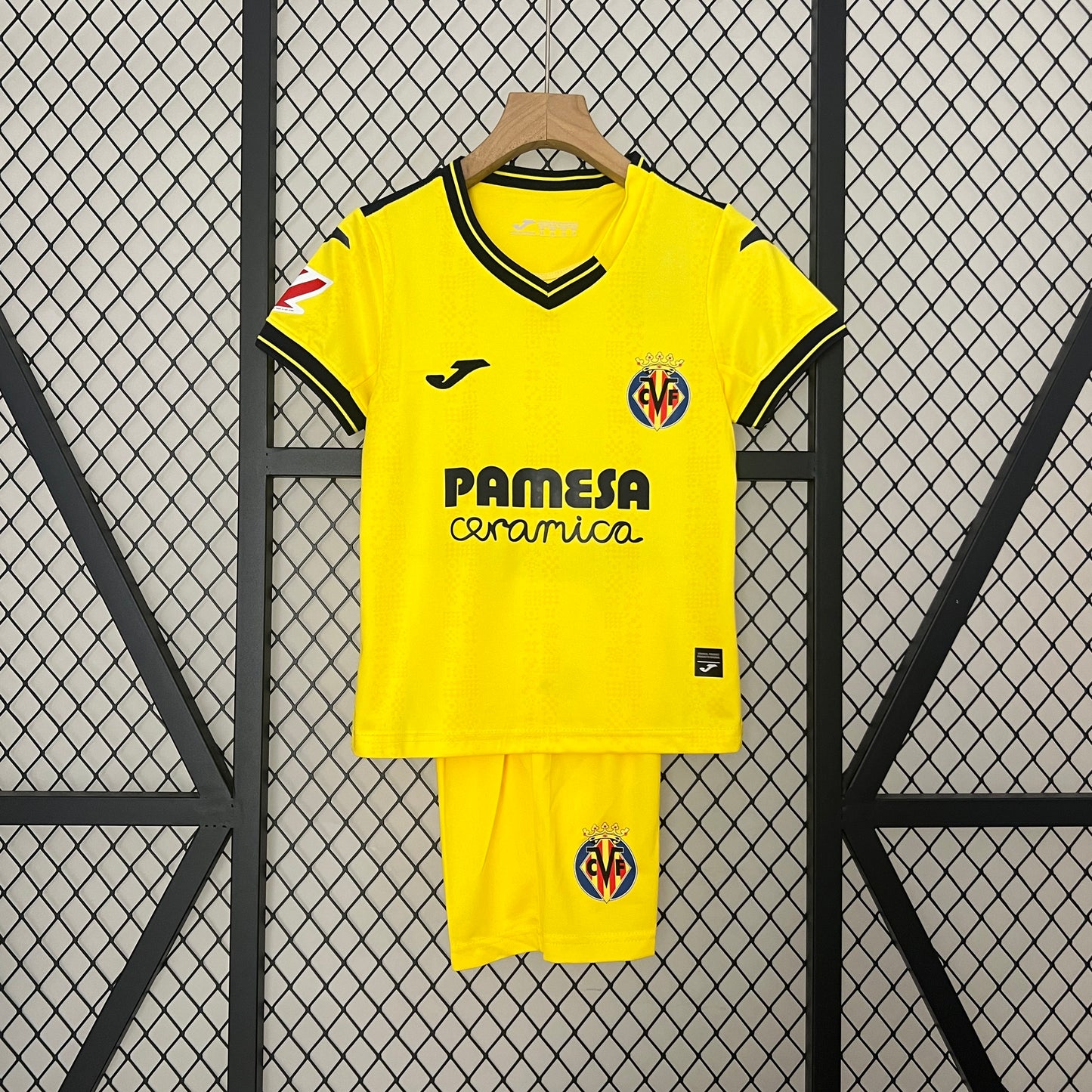 Villarreal home kids set. Season 24/25