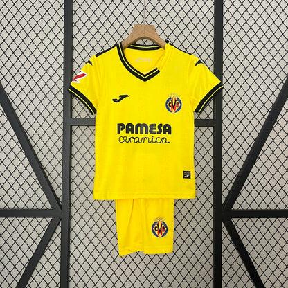 Villarreal home kids set. Season 24/25