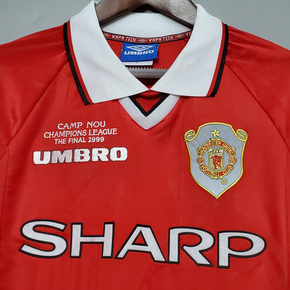 Manchester United UCL 1999 Final longsleeve jersey. Season 99/00