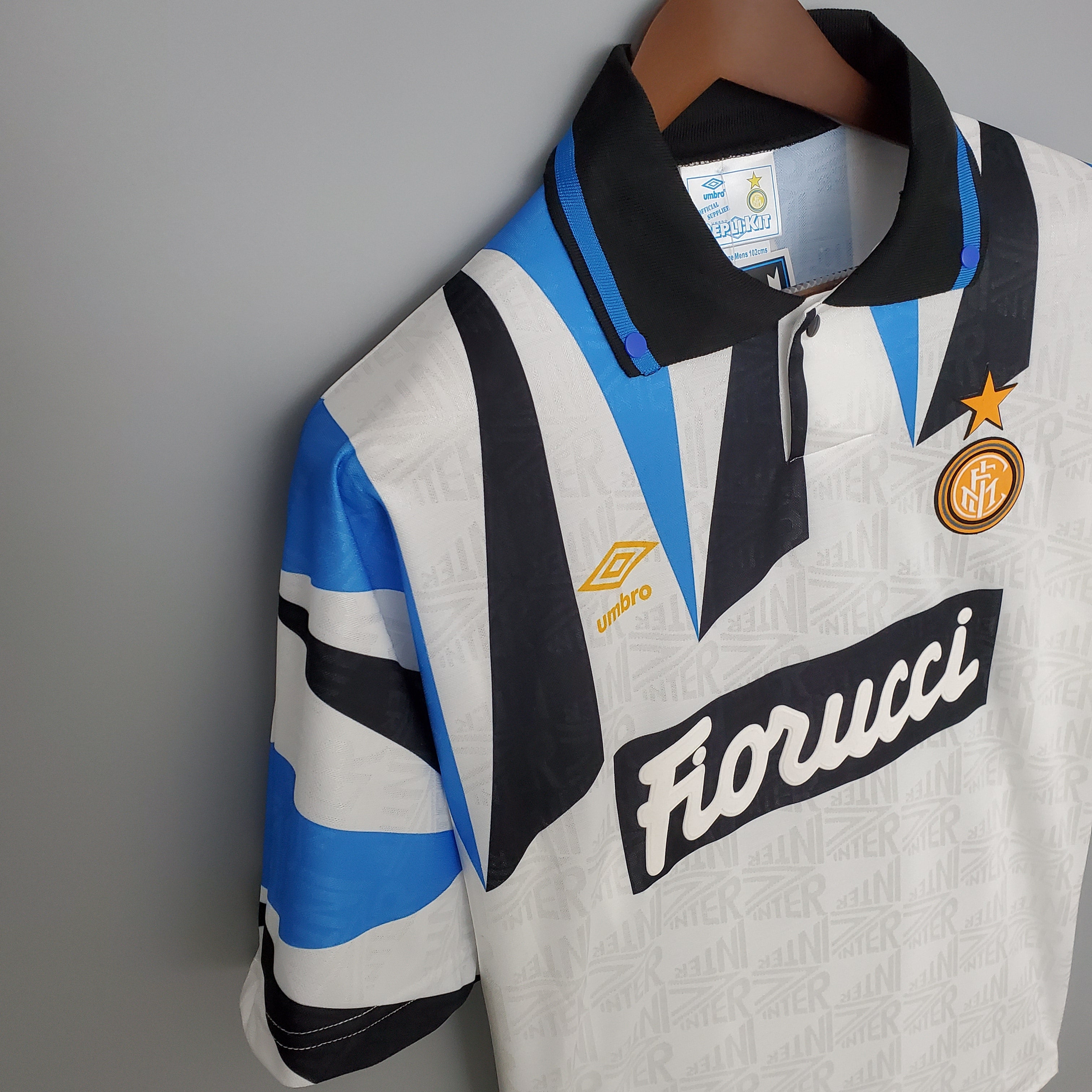 Inter away jersey. Season 92/93