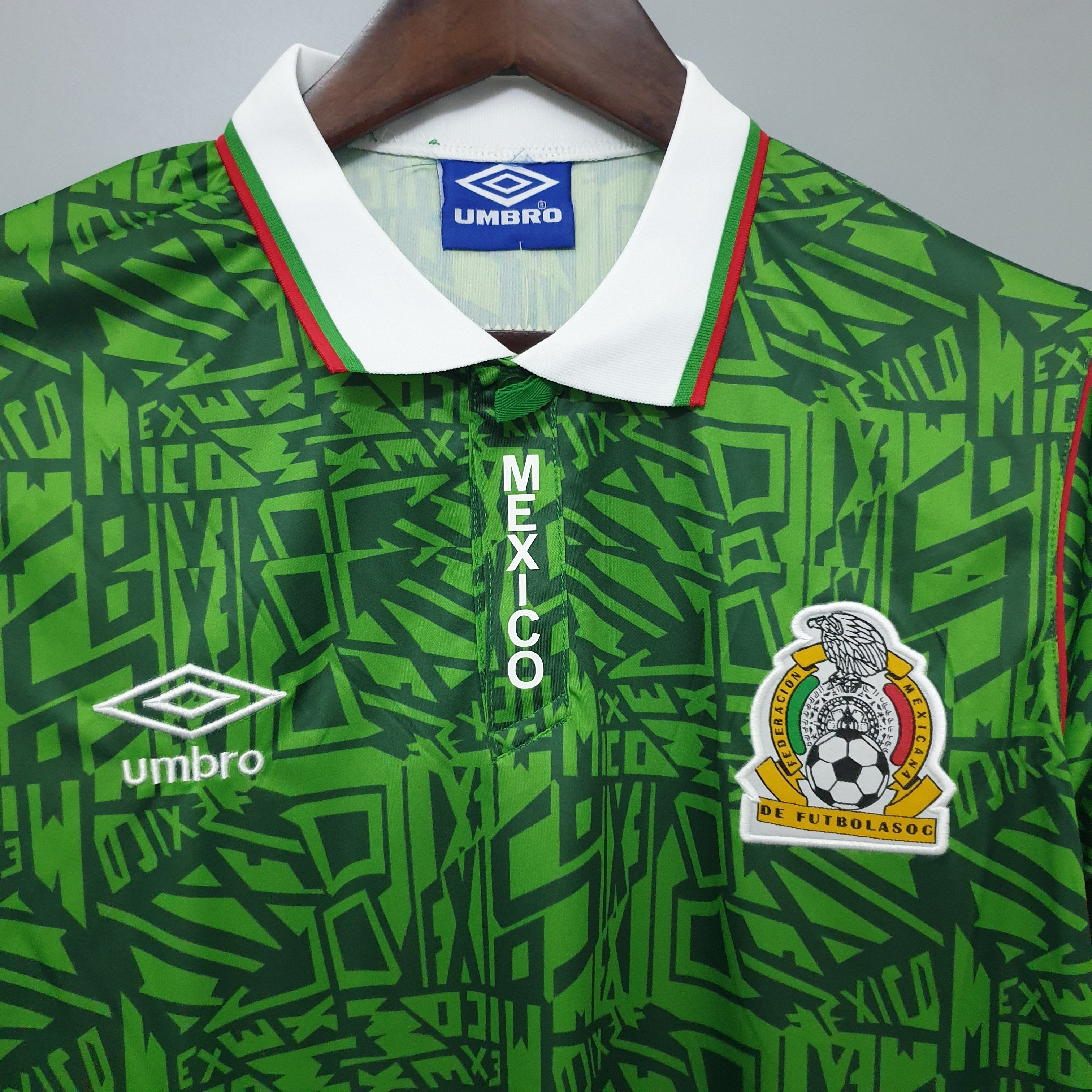 Mexico home jersey. Season 1994
