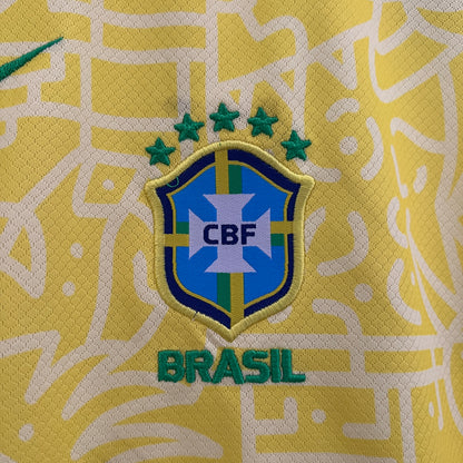 Brazil 2024 home kids set.
