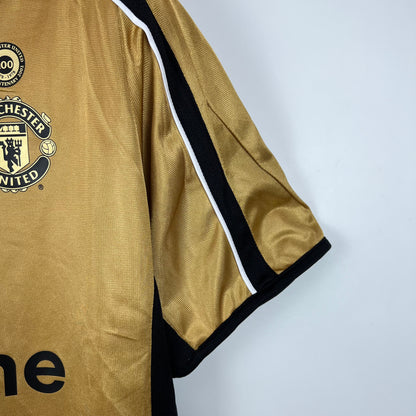 Manchester United 100th Anniversary double-sided jersey. Season 01/02