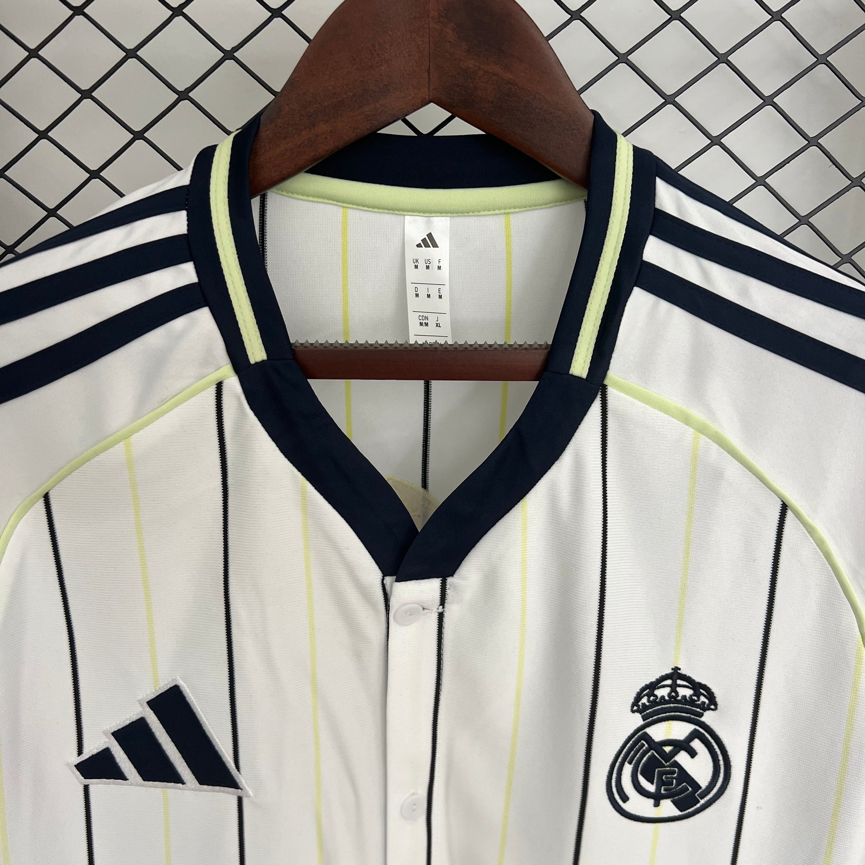 Real Madrid x Adidas US Pack Baseball shirt